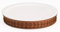 PICKNICK Frischeplatte 400, Weidekorb: beige, L: 410 mm, B: 410 mm, H: 70 mm PICKNICK Frischeplatte 400, Weidekorb: beige, L: 410 mm, B: 410 mm, H: 70 mm