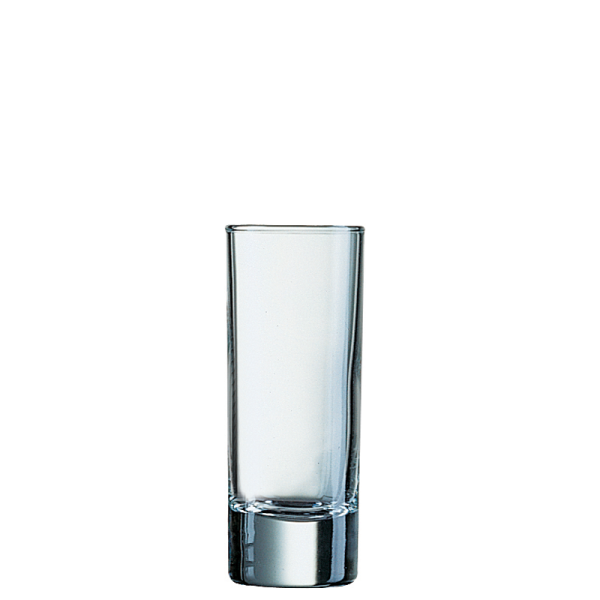 Schnaps-, Shotglas Islande Nr. FH6, Inhalt: 65 ml, H: 104 mm, D: 38 mm