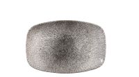 Churchill, Raku : Quartz Black - Chefs Platte rechteckig, 23,7 x 15,7 cm Churchill, Raku : Quartz Black - Chefs Platte rechteckig, 23,7 x 15,7 cm