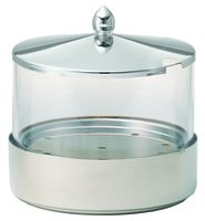 ELEGANCE Butterschale 1,5 ltr., Edelstahl, L: 185 mm, B: 185 mm, H: 185 mm ELEGANCE Butterschale 1,5 ltr., Edelstahl, L: 185 mm, B: 185 mm, H: 185 mm