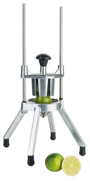Limettenschneider, 8 Segmente, Aluminiumguss, 20 x 25 x 40 cm
