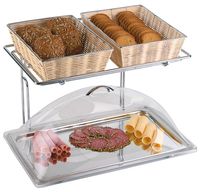 BuffetGestell GN 1/1 Doppeldecker, 2teilig, ca. 50 x 34 cm, H: 37,5 cm Etagenabstand 26 cm BuffetGestell GN 1/1 Doppeldecker, 2teilig, ca. 50 x 34 cm, H: 37,5 cm Etagenabstand 26 cm