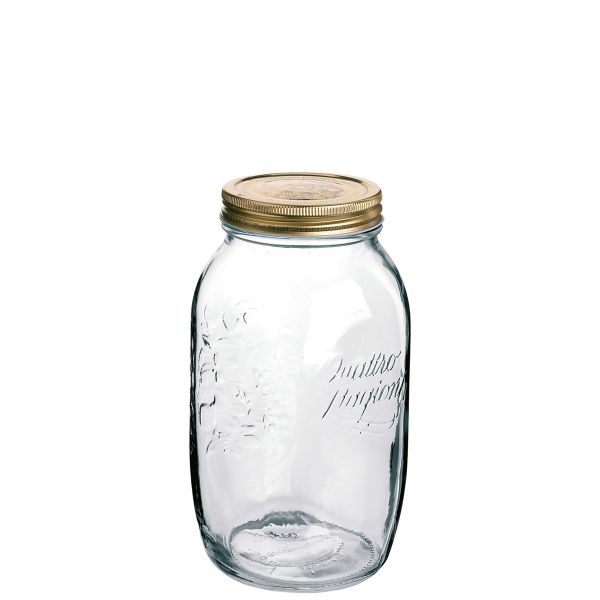 Bormioli, Quattro Stagioni - Einmachglas trspt., 21 cm/ 1,50 ltr.