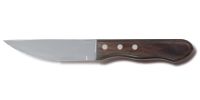 Comas, Churrasco - Steakmesser massiv ChrSt., gezahnte Schneide, Holzgriff, 254 mm Comas, Churrasco - Steakmesser massiv ChrSt., gezahnte Schneide, Holzgriff, 254 mm