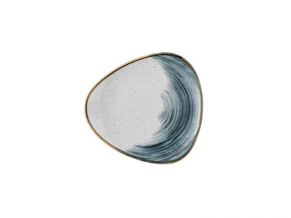 Churchill, Stonecast Accents : Blueberry - Teller flach dreieckig, 28,5 cm