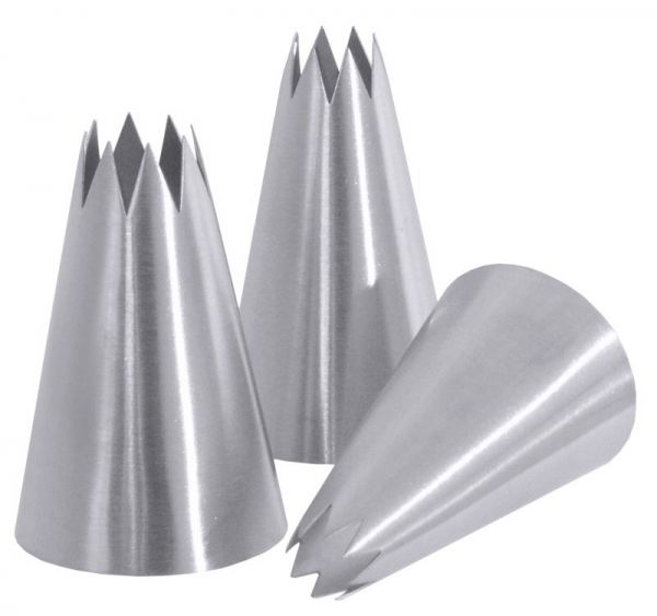Sterntülle, EdSt., fugenlos, D: 14 mm, L: 5 cm
