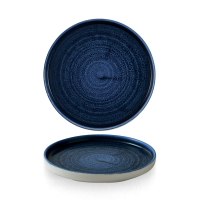 Churchill, Stonecast Plume : Ultramarine - Teller flach m. erhöhten Rand, 21 x 2 cm Churchill, Stonecast Plume : Ultramarine - Teller flach m. erhöhten Rand, 21 x 2 cm