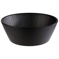 Schale NERO, Melamin, D: 20,5 cm, H: 7,5 cm, I: 1,2 ltr., Farbe: schwarz Schale NERO, Melamin, D: 20,5 cm, H: 7,5 cm, I: 1,2 ltr., Farbe: schwarz