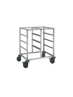 Regalwagen 2-teilig RWR 2, Kap.: 8 GN 1/1, Trgf.: max. 60 kg, LxBxH: 81,2 x 62,5 x 90 cm Regalwagen 2-teilig RWR 2, Kap.: 8 GN 1/1, Trgf.: max. 60 kg, LxBxH: 81,2 x 62,5 x 90 cm