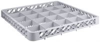 Erweiterungselement zu Gläserspülkorb 2518/025, graues PP, 25 Fächer, Glas: H: 4 cm und D: 9 cm Erweiterungselement zu Gläserspülkorb 2518/025, graues PP, 25 Fächer, Glas: H: 4 cm und D: 9 cm