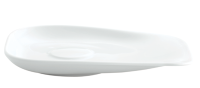 Kahla, Elixyr - Espresso-Untertasse, weiss, uni, 13 cm Kahla, Elixyr - Espresso-Untertasse, weiss, uni, 13 cm