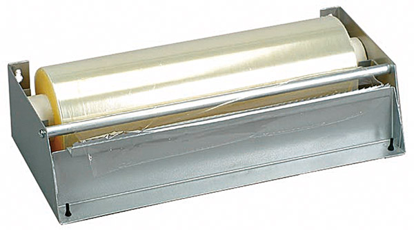 Folien-Abreißvorrichtung, Metall, für Folienbreite 45 cm, L: 49 x B: 16 x H: 9 cm