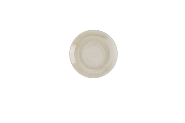 Churchill, Stonecast Canvas : Natural - Teller flach Coup, 16,5 cm