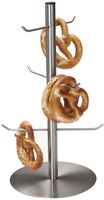 Bretzelständer - Modell 370, 6 Arme für 24 Brezeln, EdSt. 18/10, D: 260 mm, H: 450 mm Bretzelständer - Modell 370, 6 Arme für 24 Brezeln, EdSt. 18/10, D: 260 mm, H: 450 mm