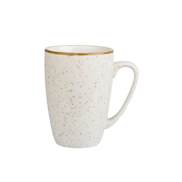 Churchill, Stonecast : Barley White - Kaffeebecher, 8 x 11 cm/ 0,34 ltr.