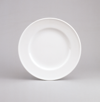 Schönwald, 98 - Teller flach, Fahne, weiss, uni, B/ 24 cm Schönwald, 98 - Teller flach, Fahne, weiss, uni, B/ 24 cm
