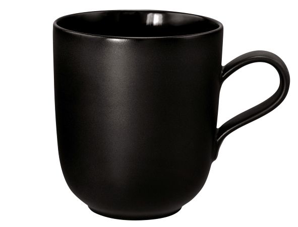 Seltmann Weiden, Liberty : Velvet Black - Becher m. Henkel 0,40 ltr.