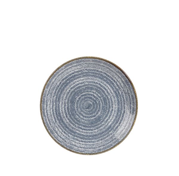 Churchill, Homespun : Slate Blue - Teller flach Coup, 16,5 cm