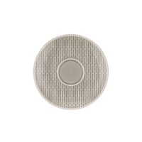 Bauscher, Scope : Glow Gray - Espresso-Untere, relief, 12 cm Bauscher, Scope : Glow Gray - Espresso-Untere, relief, 12 cm