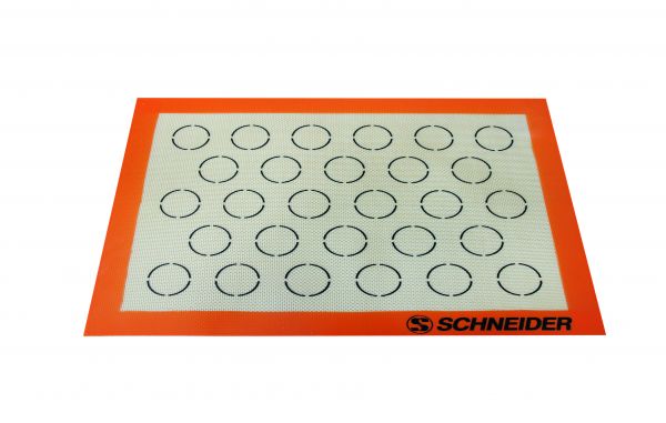 Silikonbackmatte Macarons, Einteilung D: 35 mm, 300 x 400 mm