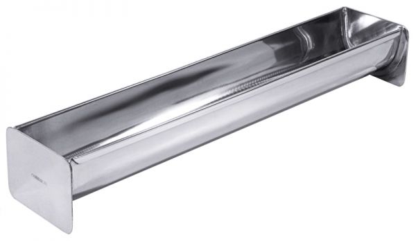 Terrinenform, Dachrinnenform, EdSt., I: 0,9 ltr., 35 x 6 x 4,7 cm