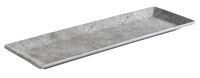 Tablett ELEMENT, Melamin, 31 x 10,5 cm, H: 1,5 cm, Farbe: Betonoptik Tablett ELEMENT, Melamin, 31 x 10,5 cm, H: 1,5 cm, Farbe: Betonoptik