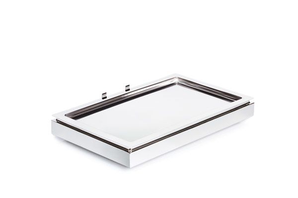 Cool Plates Set 1 FRAMES 53 x 32,5 cm, H: 8,5 cm 18/10 Edelstahl, poliert GN 1/1 EdSt.-Tablett