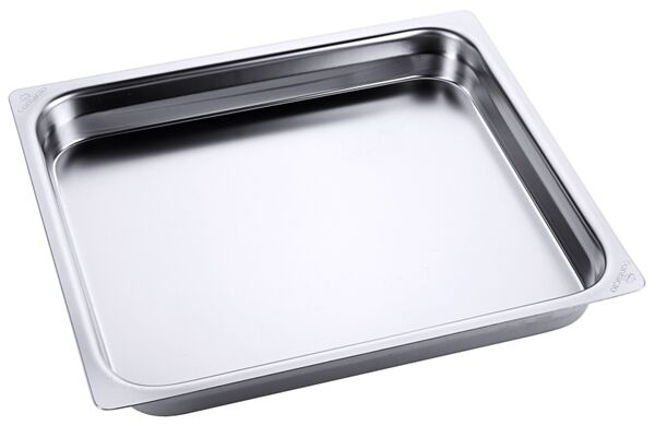 GN-Konvektomatenblech 2/3, EdSt., 35,4 x 32,5 cm, Tiefe: 40 mm