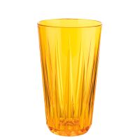Trinkbecher Crystal, Tritan, D: 9 cm, H: 15,5 cm, I: 0,50 ltr., Farbe: apricot Trinkbecher Crystal, Tritan, D: 9 cm, H: 15,5 cm, I: 0,50 ltr., Farbe: apricot