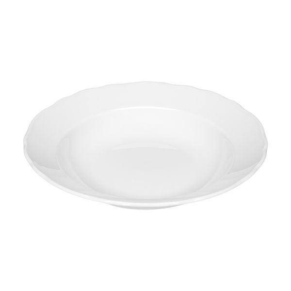 Bauscher, Marie Christine - Teller tief Fahne, weiss, uni, 28 cm/ 0,63 ltr.