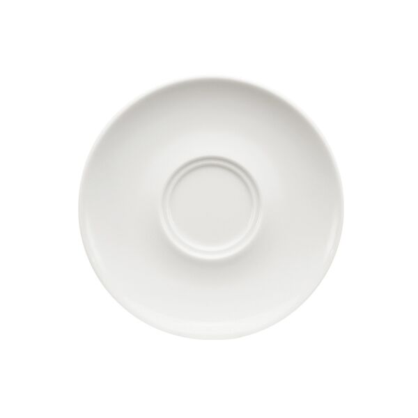 Bauscher, Options - Untertasse rund coup m. 2 Spiegel, weiss, uni, 16 cm