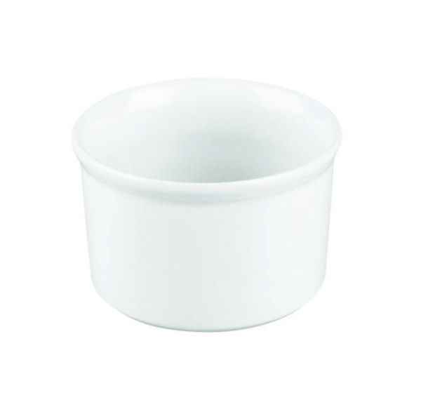 Churchill, Cookware - Souffléförmchen rund, uni/ weiss, 10 cm/ 0,34 ltr.
