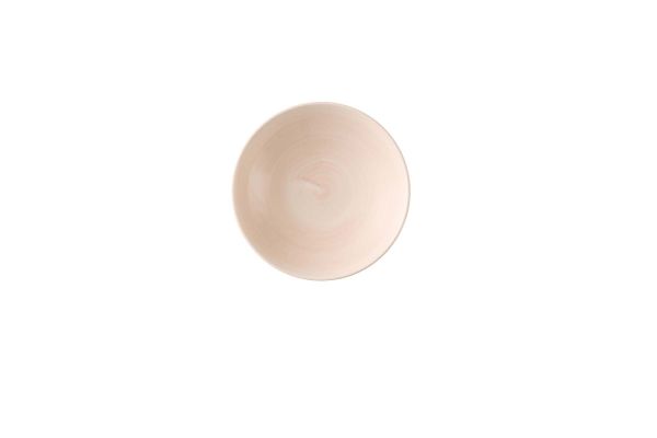 Churchill, Stonecast Canvas : Coral - Teller flach Coup, 16,5 cm