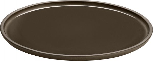 Playground, Steinzeug - RENEW : Teller flach, taupe, 28 cm