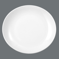 Seltmann Weiden, Meran, Steak & More - Teller oval 5193, weiss, uni, 27 cm Seltmann Weiden, Meran, Steak & More - Teller oval 5193, weiss, uni, 27 cm