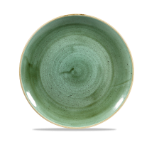 Churchill, Stonecast : Samphire Green - Teller flach Coupe, 26 cm Churchill, Stonecast : Samphire Green - Teller flach Coupe, 26 cm