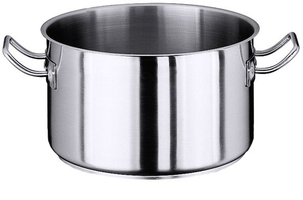 Kochtopf niedrig, Serie 2100 matt, I: 5 ltr., D: 22 cm, H: 14 cm