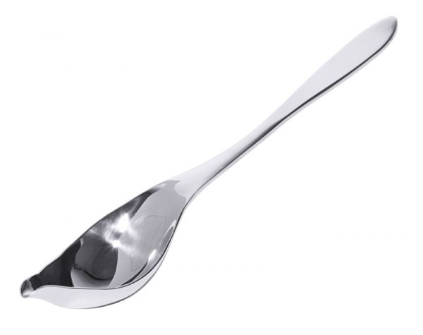Dekorierlöffel, lang, EdSt., I: 0,01 ltr., L: 19 cm