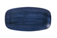 Churchill, Stonecast Plume : Ultramarine - Chefs Platte rechteckig, 35,5 x 18,9 cm Churchill, Stonecast Plume : Ultramarine - Chefs Platte rechteckig, 35,5 x 18,9 cm