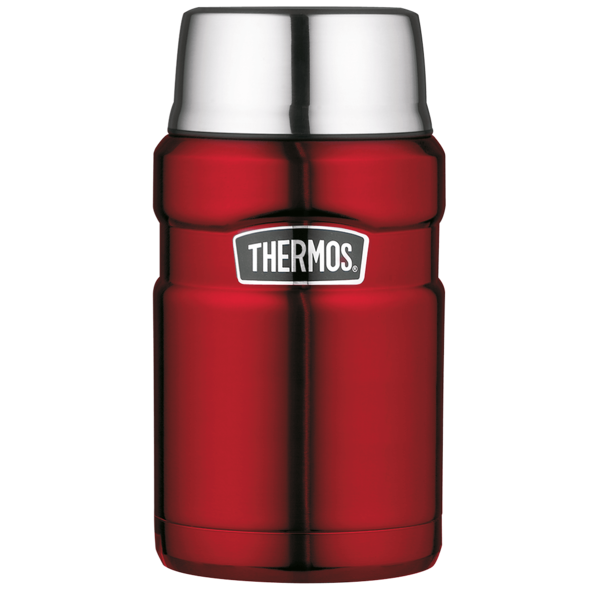 Isolier-Speisegefäß Thermos Stainless King, Inhalt: 0,71 ltr., Cranberry
