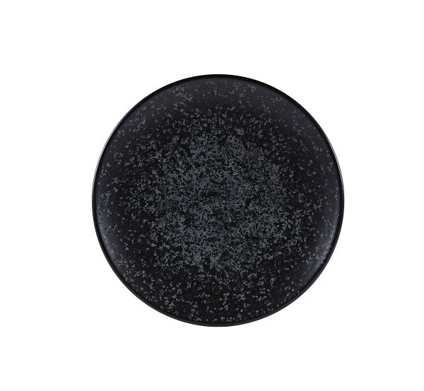 Churchill, Menu Shades : Caldera Ash Black - Teller flach Coup 20,5 cm