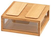 BOX Box f. Gastro-Utensilien, Farbe: Eiche natur, T: 200 mm, B: 185 mm, H: 79 mm BOX Box f. Gastro-Utensilien, Farbe: Eiche natur, T: 200 mm, B: 185 mm, H: 79 mm
