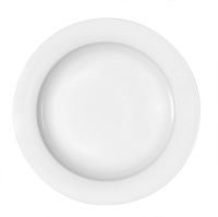 Bauscher, Dimension - Spezialteller tief Fahne, weiss, uni, 23 cm Bauscher, Dimension - Spezialteller tief Fahne, weiss, uni, 23 cm
