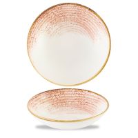 Churchill, Homespun Accents : Coral - Teller tief Coup, 24,8 cm/ 1,11 ltr. Churchill, Homespun Accents : Coral - Teller tief Coup, 24,8 cm/ 1,11 ltr.