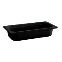 GN 1/3 Behälter FRIENDLY, PET, 32,5 x 17,6 cm, Tiefe: 65 mm, I. 2 ltr., Farbe: schwarz GN 1/3 Behälter FRIENDLY, PET, 32,5 x 17,6 cm, Tiefe: 65 mm, I. 2 ltr., Farbe: schwarz