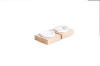 Bowl Box S FRAMES, eckig, 17,4 x 17,4 cm, H: 6 cm Ahorn, massiv, inkl. weisser Melamin Bowl Box S FRAMES, eckig, 17,4 x 17,4 cm, H: 6 cm Ahorn, massiv, inkl. weisser Melamin