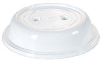 Tellerglocke, transparent, zwei Griffmulden, Polypropylen, D: 25,9 cm, H: 6 cm Tellerglocke, transparent, zwei Griffmulden, Polypropylen, D: 25,9 cm, H: 6 cm