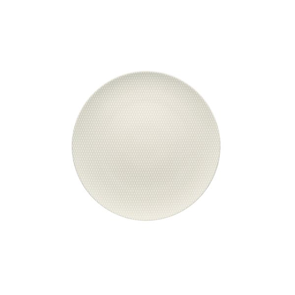 Bauscher, Purity : 425246 Finest Loom - Teller flach Coup, bonewhite, uni, 21 cm