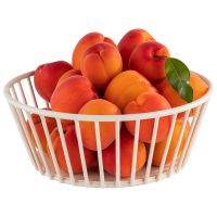 Vorschau: Korb URBAN, Metall, D: 17 cm, H: 7 cm, Farbe: whisper white Vorschau: Korb URBAN, Metall, D: 17 cm, H: 7 cm, Farbe: whisper white