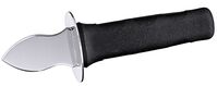 Austernbrecher mit schwarzem PA-Griff, Edelstahl, L: 17 cm, Klingenlänge: 5,5 cm Austernbrecher mit schwarzem PA-Griff, Edelstahl, L: 17 cm, Klingenlänge: 5,5 cm